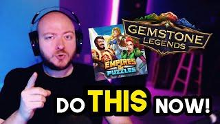 Empires & Puzzles Players: Do THIS Right Now! (Gemstone Legends Free 4- and 5-Star Heroes?)