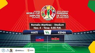  HAITI – KENYA| Group B | WAFF Amputee Football Women's World Cup 2024