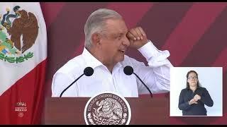 El presidente Andrés Manuel López Obrador envía mensaje a EEUU: "No aceptamos ninguna intervención"