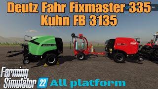 Deutz-Fahr Fixmaster 335 / Kuhn FB 3135. / Mod for all platforms on FS22