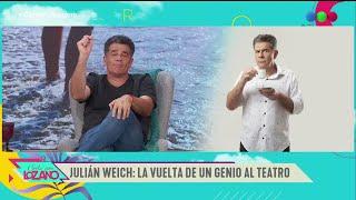 Julián Weich, la vuelta de un Genio al teatro  (Entrevista Completa) - Cortá por Lozano 2024