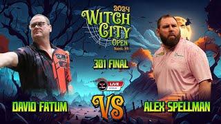 David Fatum vs Alex Spellman | 301 Final | Witch City Open