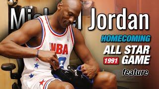 Michael Jordan Homecoming Feature 1991 NBA All Star Charlotte