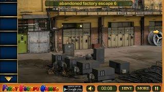 Abandoned Factory Escape 6 walkthrough FEG.