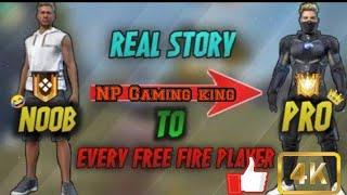 noob versus Pro NP Gaming king new video free fire  masoor bewde