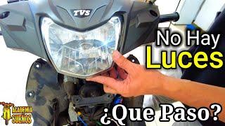 Mi Motocicleta Tiene Un Problema No Hay Luces En La Farola (aquí la solución y diagnóstico)