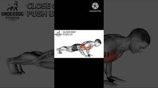 close grip push up workout shorts //workout shorts channel #shorts #shortsfeed