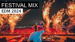 EDM FESTIVAL MIX 2024 - Party Electro Techno Rave Music