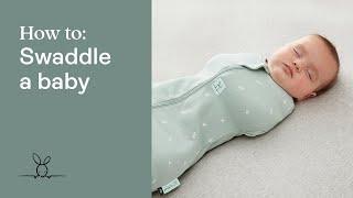 How to swaddle a baby with the Cocoon Swaddle Bag