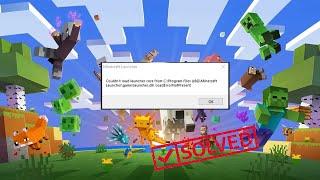 Fix Minecraft Launcher - Couldn't load launcher core from launcher.dll loaderror not present 2022