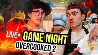 Can we survive the PRESSURE of OVERCOOKED 2? | MaJeliv Game Night