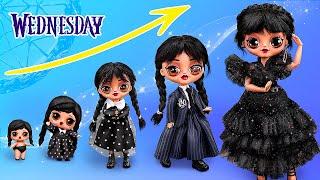 Wednesday Addams! 30 DIYs for LOL OMG