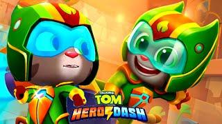 Talking Tom Hero Dash: Новый ТОМ СИЛА ПЛАНЕТЫ ! Том погоня героев