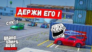 КОМАНДНЫЕ КОШКИ МЫШКИ С DONNY БИВОРЛДОМ И ПЕЛЬМЕШКОЙ В GTA 5 ONLINE !