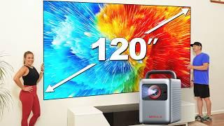 120'' Anker Nebula Cosmos 4K SE - TV or Projector?