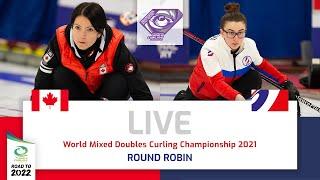 Canada v RCF - Round robin - World Mixed Doubles Curling Championship 2021