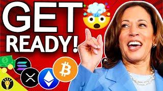 KAMALA HARRIS READY TO SUPPORT CRYPTO! WILL BACK POLICIES!