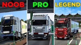 ETS2 Noob VS Pro VS Legend