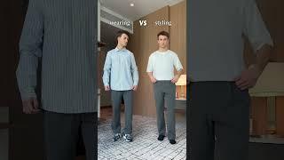 Wearing vs styling  Which outfit would you wear?  #fashion #style