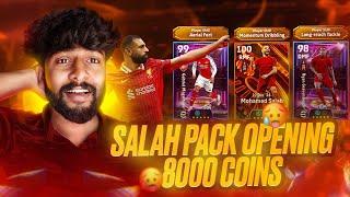M.SALAH BIGTIME 106 PACK OPENING8000 COINS🪙ENGLISH LEAGUE SEASON'S BEST PACK OPENING EFOOTBALL25