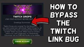 Twitch Account Linking Workaround that Actually Works | Tested in Video |Marvel Contest of Champions