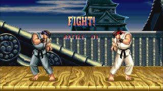 Black Ryu VS White Ryu | Street Fighter II - Champion Edition | EP-2206 | @BlusterGameX