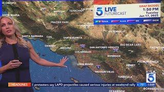 Extended heat, poor air quality forecast for Southern California
