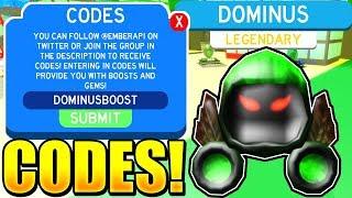 DOMINUS PET CODES IN SLAYING SIMULATOR UPDATE! Roblox