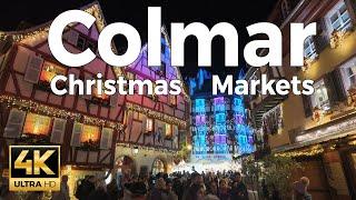 Colmar Christmas Markets, France Walking Tour - With Captions