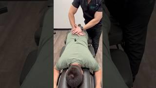 His spine was holding onto years of tension… until this drop adjustment happened ‍