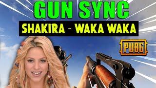 SHAKIRA- WAKA WAKA | PUBG GUN SYNC | DJ DANCE MUSIC | BEST BEATS REMIX EVER | INDIAN VERSION Montage