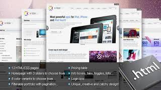 X-Tech Premium HTML/CSS template | Themeforest Website Templates and Themes