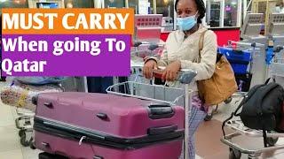 TRAVEL ESSENTIALS When Traveling To Qatar //Kenyans In Qatar/ frashia Wokabi