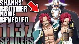 SHANKS' BROTHER NAME REVEAL / One Piece Chapter 1137 Spoilers