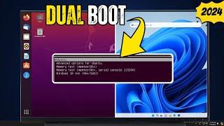 How to DUALBOOT Windows with UBUNTU Easily in 2024