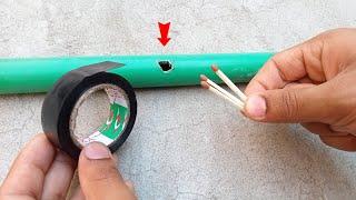 A Secret Tips That Solve Leakage Of Water From Pipe