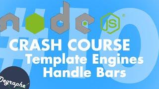 Template Engines - Handle Bars | Node JS Crash Course #10