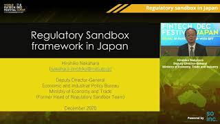 Regulatory sandbox in Japan | World FinTech Festival Japan 2020