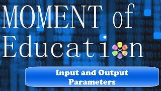 Stored Procedures: Input and Output Parameters