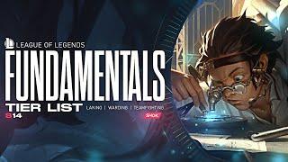 WHICH FUNDAMENTALS ARE THE MOST IMPORTANT? S14 FUNDAMENTALS TIER LIST