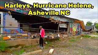Harleys, Hurricane Helene, And The Asheville NC Art District