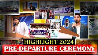 THE PRE-DEPARTURE CEREMONY HIGHLIGHTS 2024 | MBBS IN RUSSIA | STUDY PALACE HUB