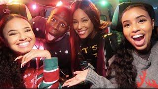 CHRISTMAS CARPOOL KARAOKE Ft. LATOYAFOREVER & LICKMYFASHION!