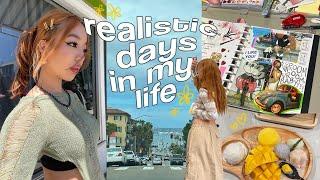 productive days in my life | healthy habits, thrifting, scrapbooking, kpop