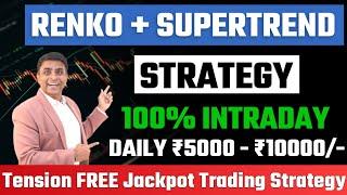 RENKO Advance Trading Strategy || Best Intraday Bank Nifty Strategy For Beginners || Trade4Wealth