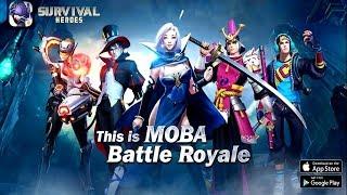 Survival Heroes : MOBA Battle Royale Android Gameplay (Android) HD