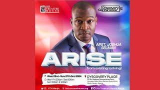 ARISE & BUILD (2) at HTH Abuja with Apostle Joshua Selman