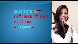 DEĞERLER EĞİTİMİ 2023 EKYS