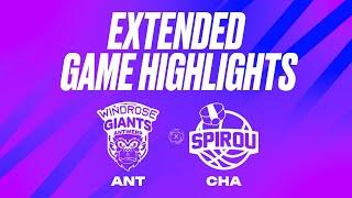 Windrose Giants Antwerp vs. Spirou Basket Extended Game Highlights