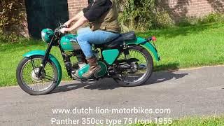 Panther 350cc type 75 from 1955